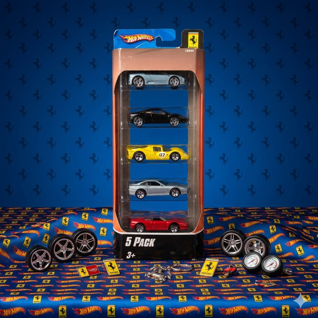 Hot Wheels | Ferrari 5 Pack (L8244) - Hard to Find – Collectovan