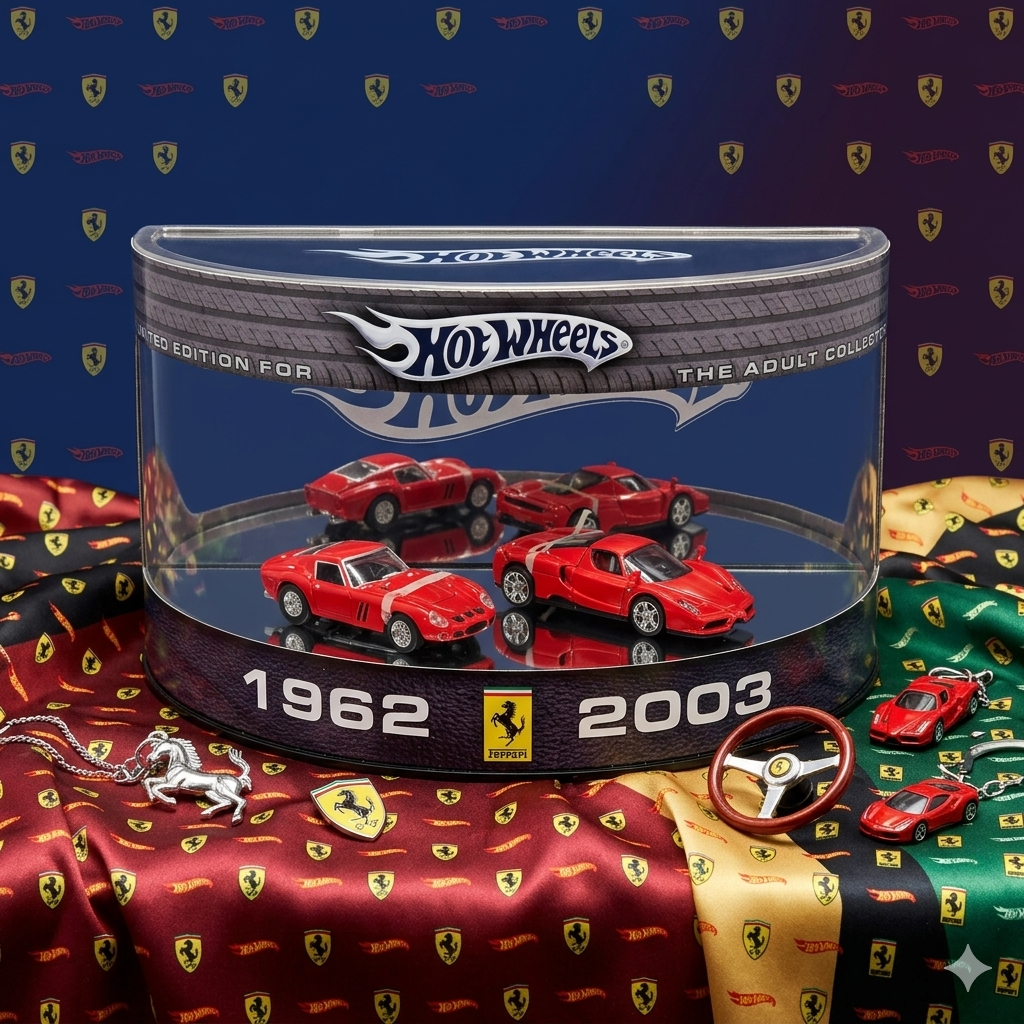 Hot Wheels Ferrari 3台セット Hot Wheels 1962–2003 Collector's Edition | Ferrari 250 GTO & Enzo