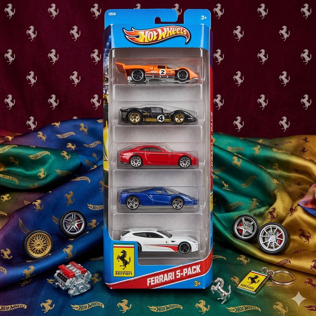 Hot Wheels | Ferrari 5 Pack (X9848)