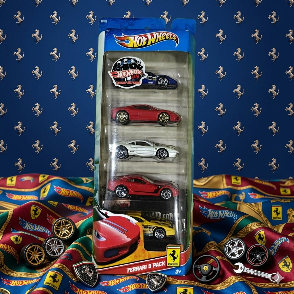 Hot Wheels | Ferrari 5 Pack (T8629-2)
