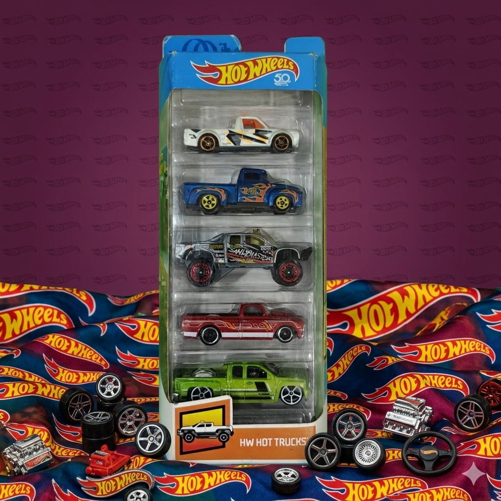 Hot Wheels | Hot Trucks - 5 Pack (FKT63)