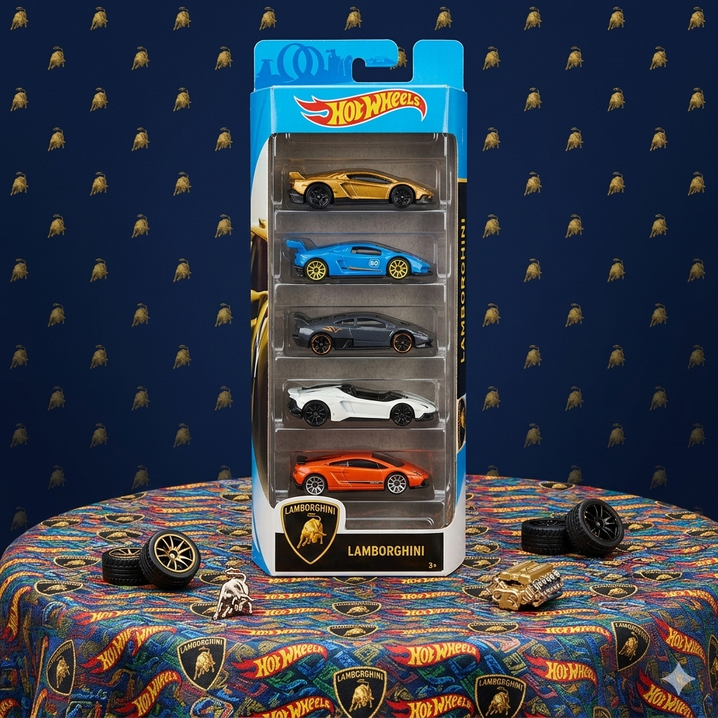 Hot Wheels | Lamborghini - 5 Pack (GHP62)
