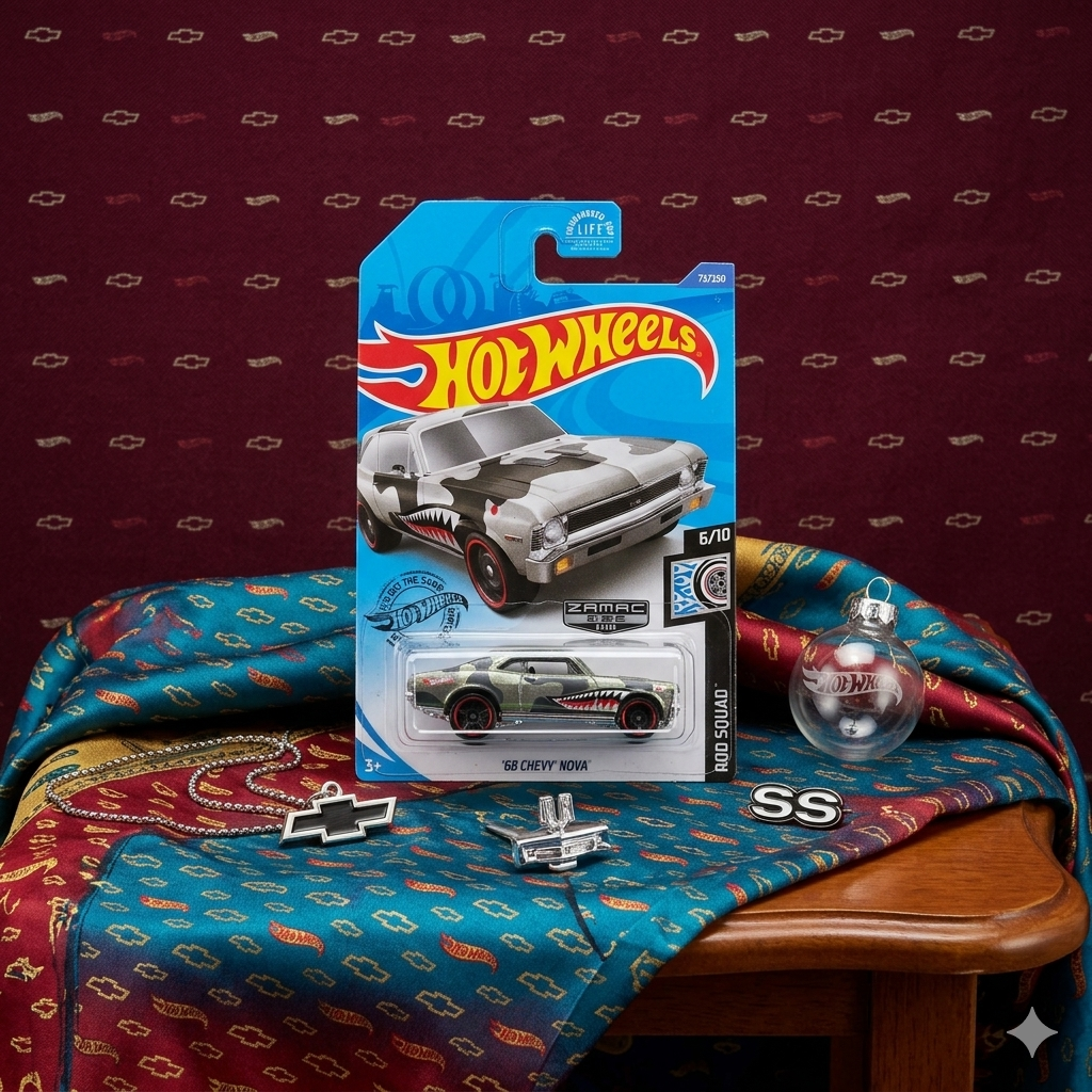Hot Wheels | '68 Chevy Nova (Zamac)