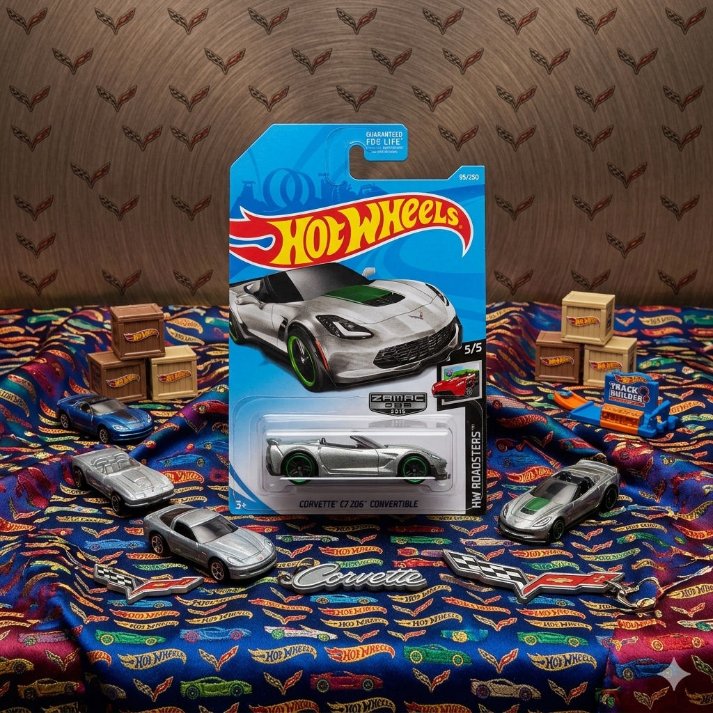 Hot Wheels | Corvette C7 Z06 Convertible (Zamac)