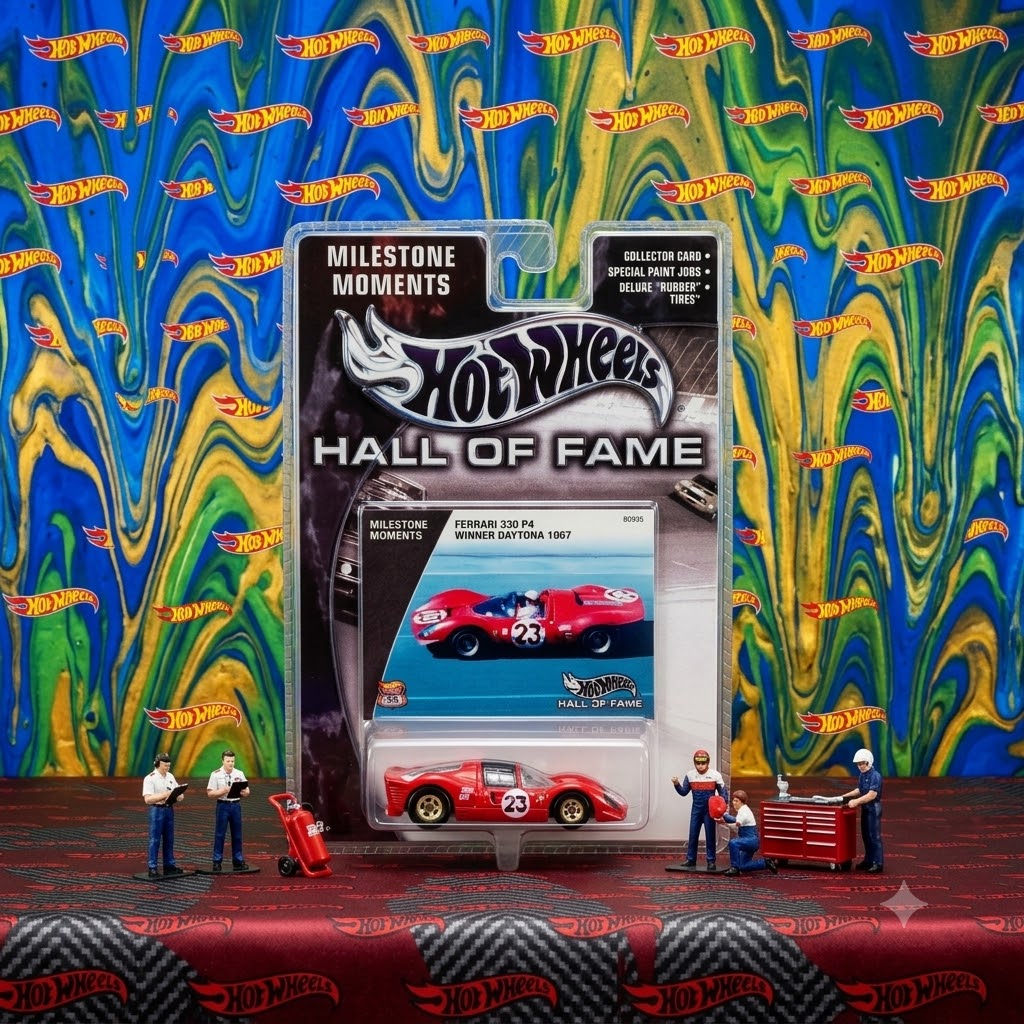 Hot Wheels Hall of Fame Ferrari 330 P4 Winner Daytona 1967