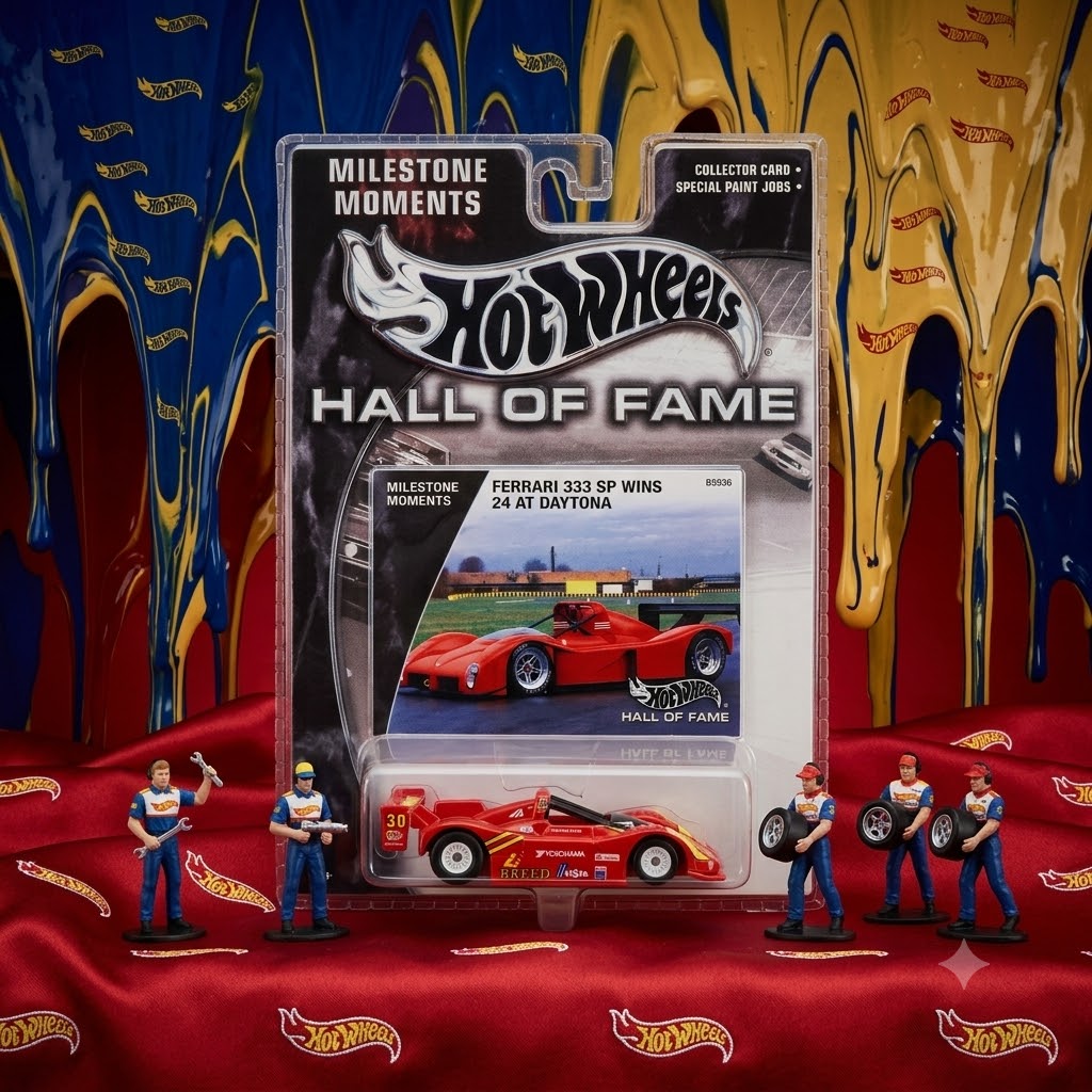 Hot Wheels Hall of Fame Ferrari 333 SP Wins 24 at Daytona