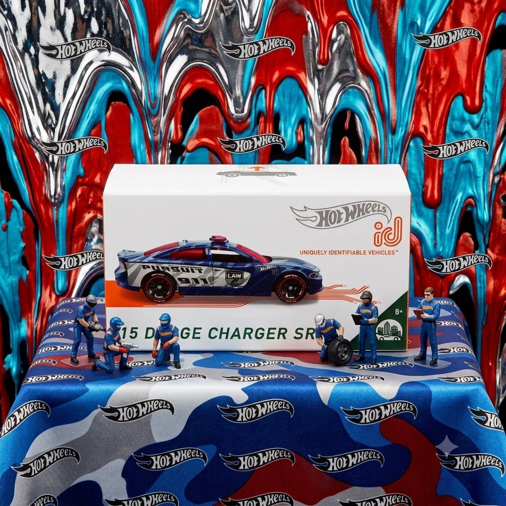 Hot Wheels ID Car - 15 Dodge Charger SRT