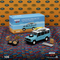 MiniGT - Land Rover Defender 110 - Light Blue