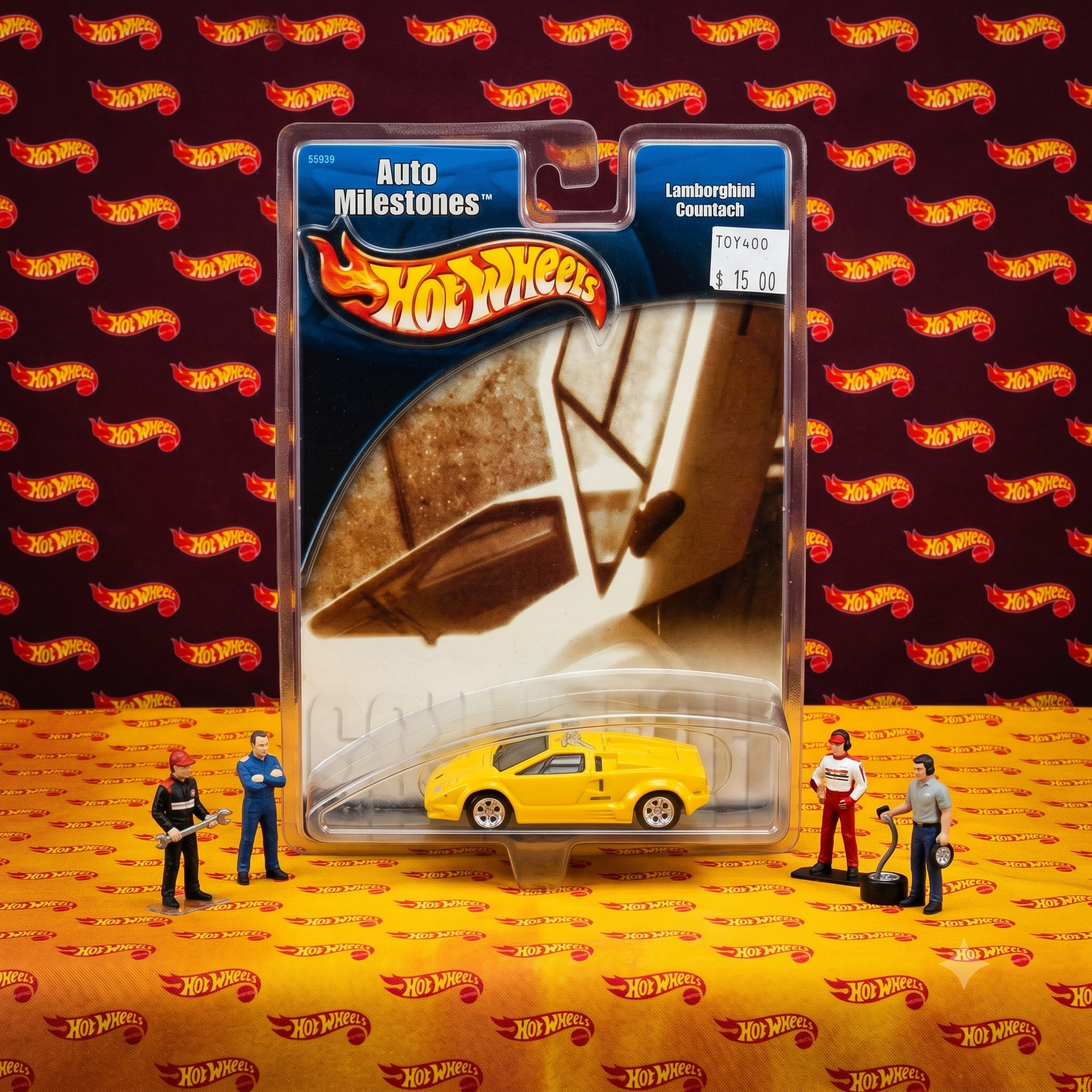 Hot Wheels Auto Milestones Lamborghini Countach