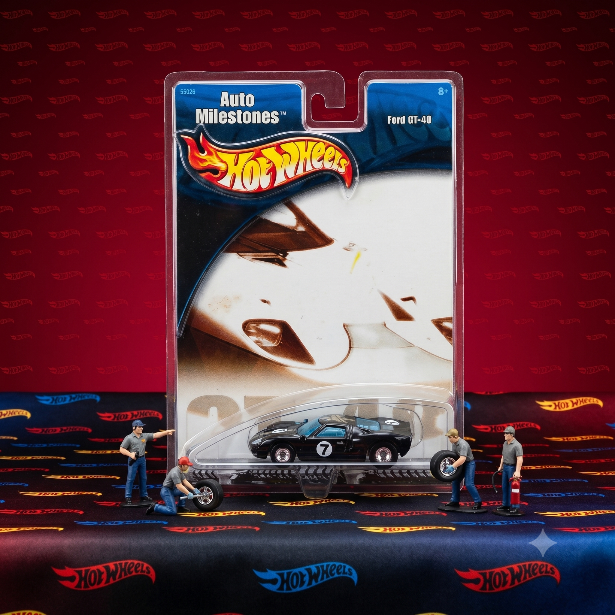 Hot Wheels Auto Milestones Ford GT-40