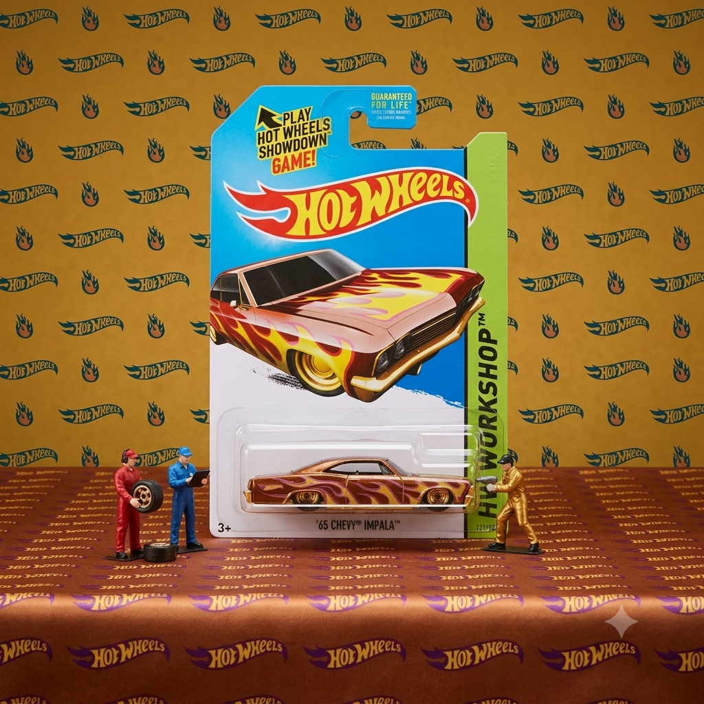 Hot Wheels Super Treasure Hunt 65 Chevy Impala - 2014 Release