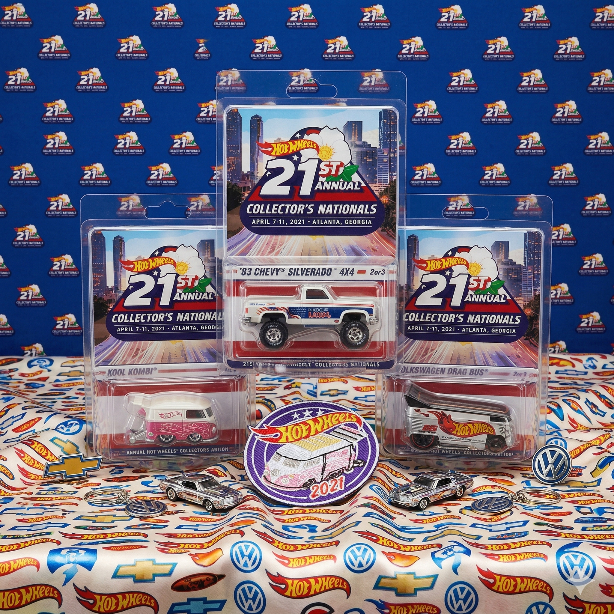 Hot Wheels 21st Annual Collector’s Nationals Set (2021) (Limited Edition)
