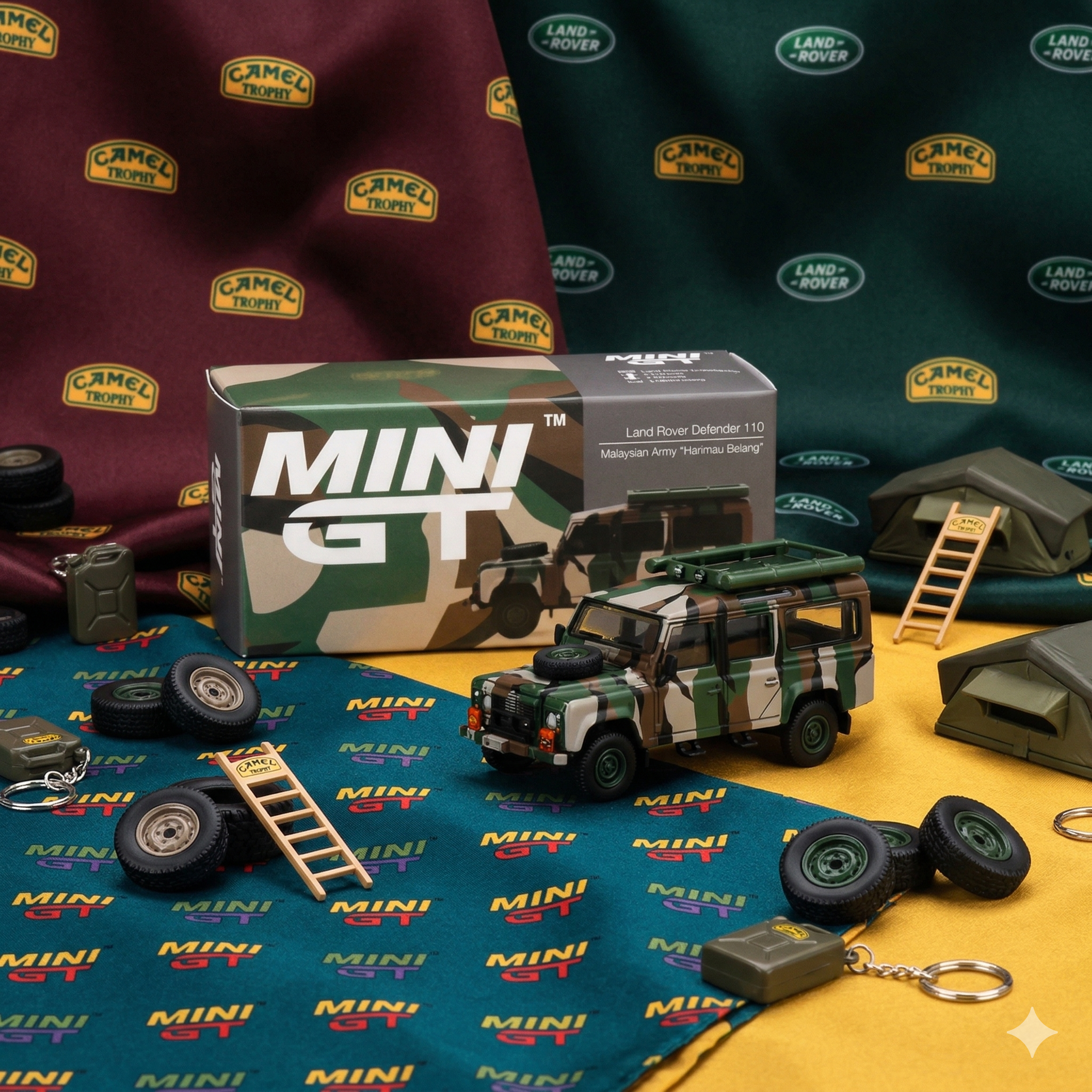 MiniGT - Land Rover Defender 110 - Malaysian Army