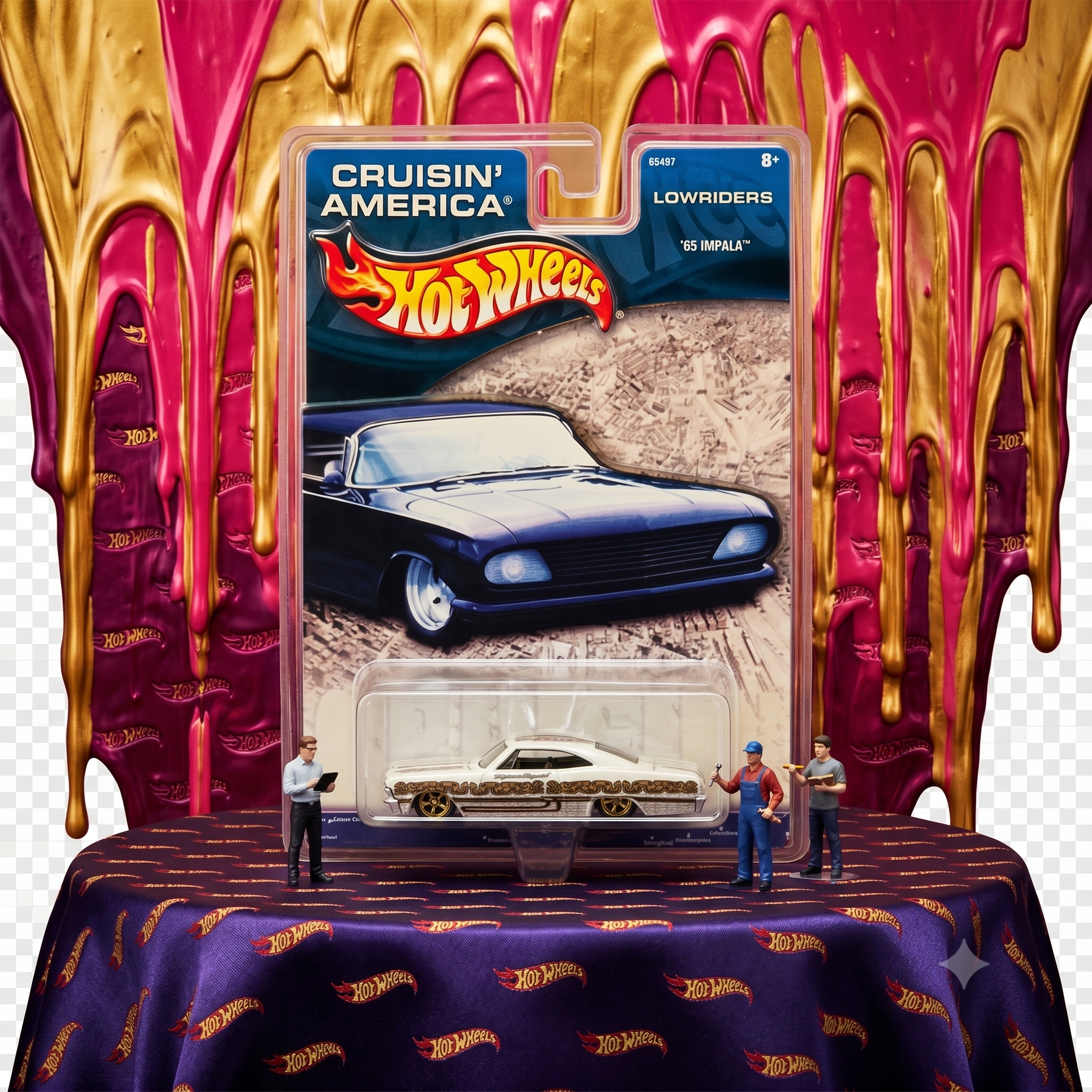 Hot Wheels Cruisin America Lowriders 65 Impala