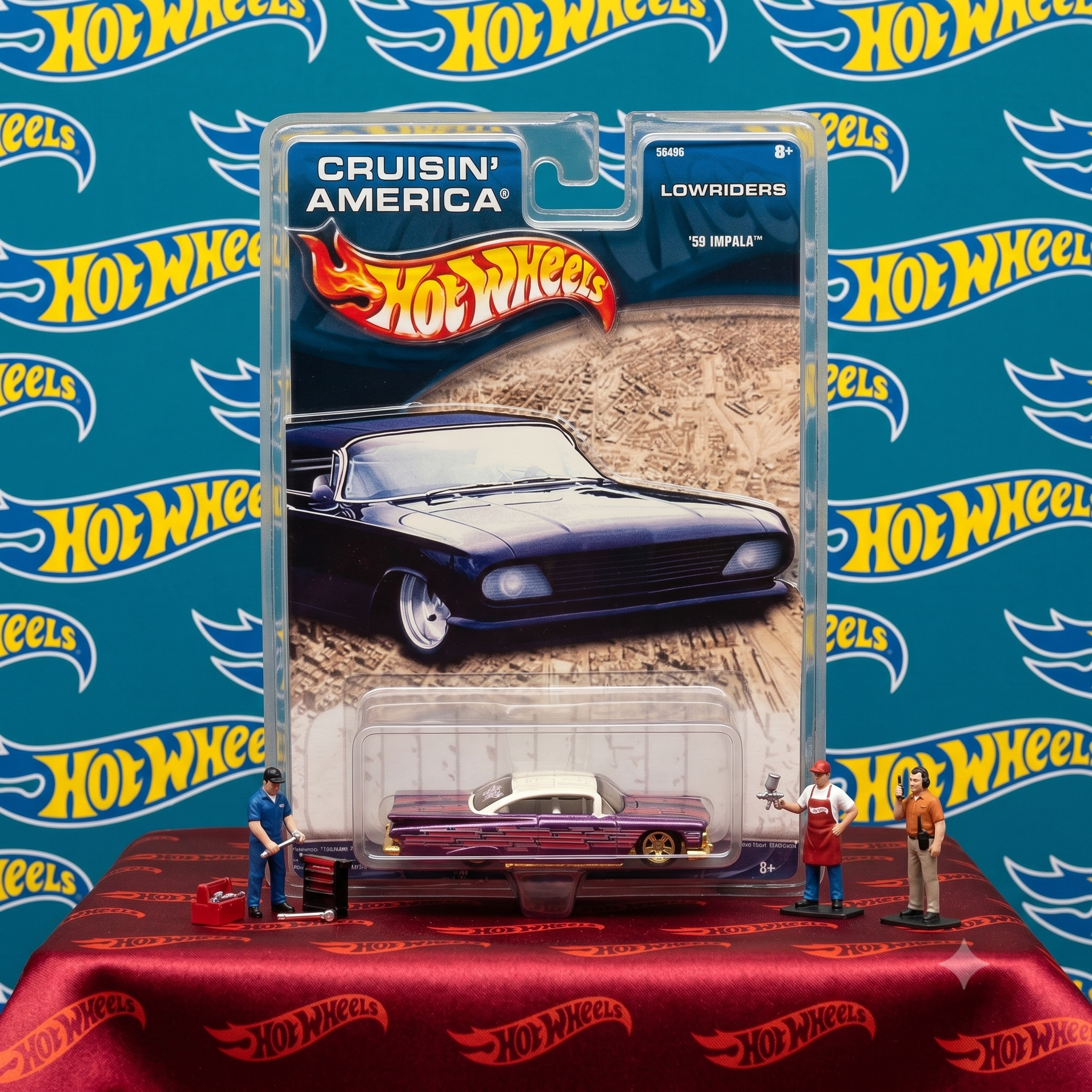 Hot Wheels Cruisin America Lowriders 59 Impala