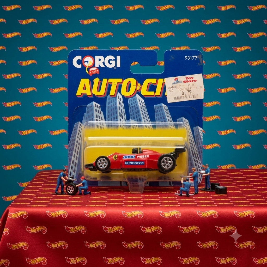Mattel Corgi AutoCity Corgi on Base - Formula 1