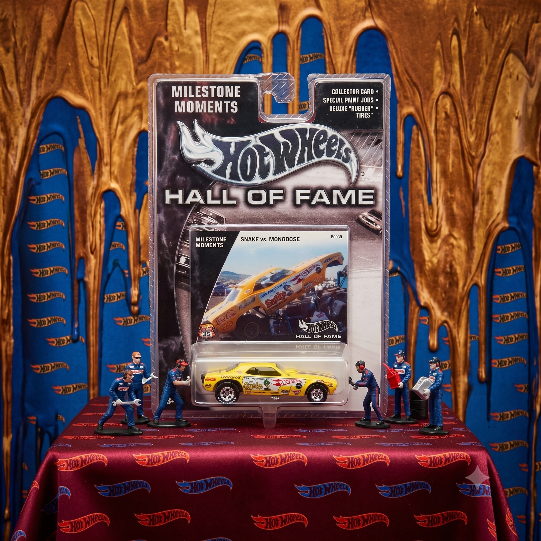 Hot Wheels Hall of Fame Snake vs Mongoose