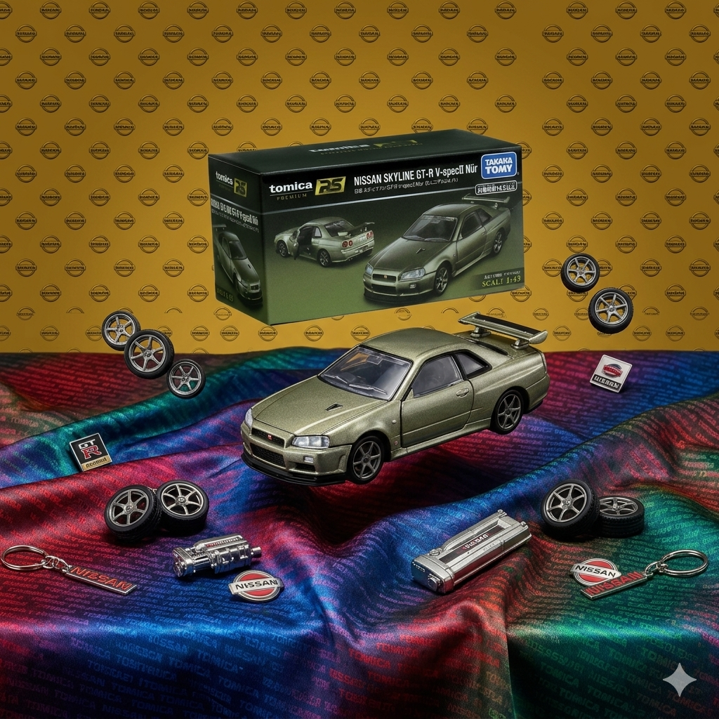 Tomica Premium - Nissan Skyline GT-R V-Spec II Nûr