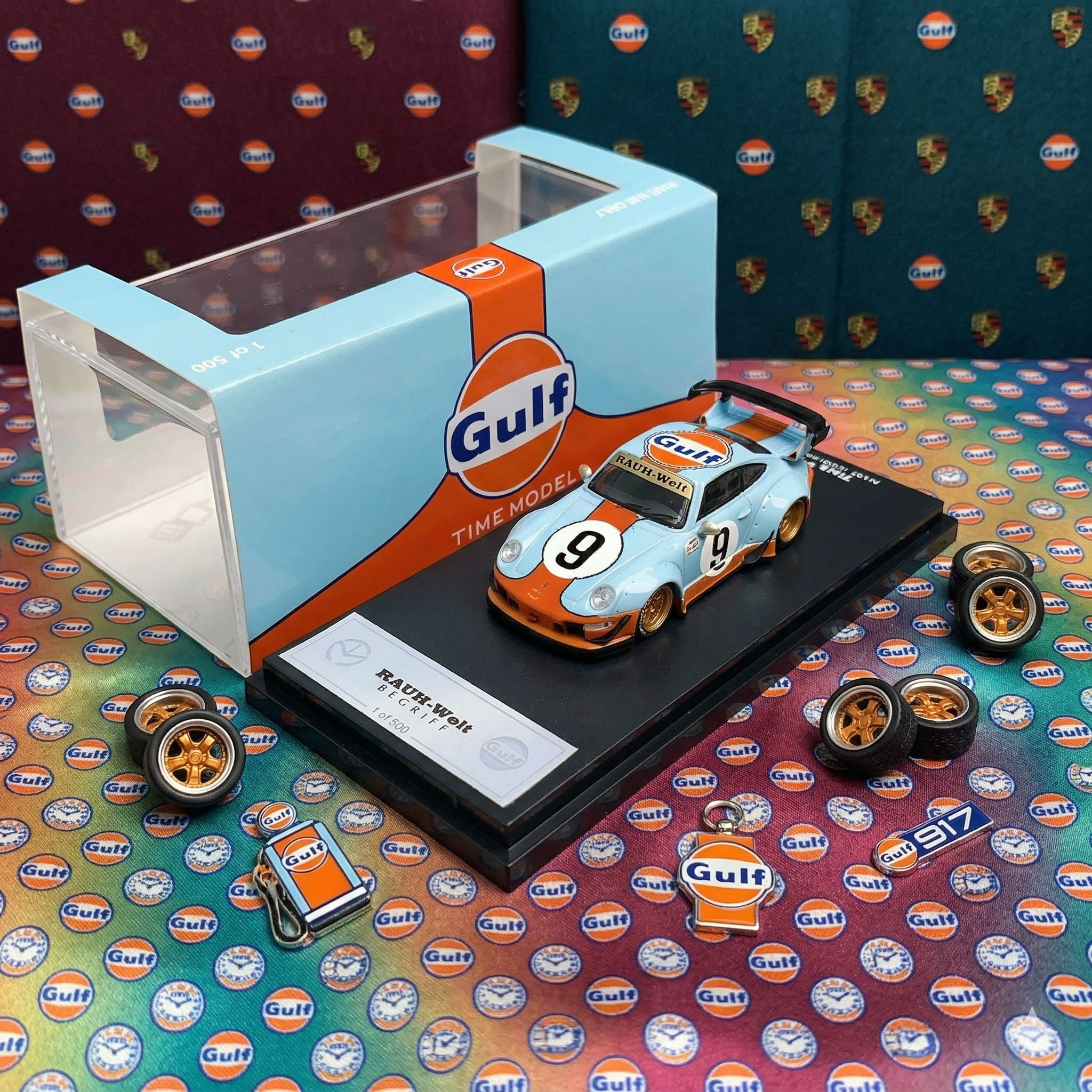 Time Model - Gulf Porsche RWB - USA Exclusive (500 pcs. Worldwide only)