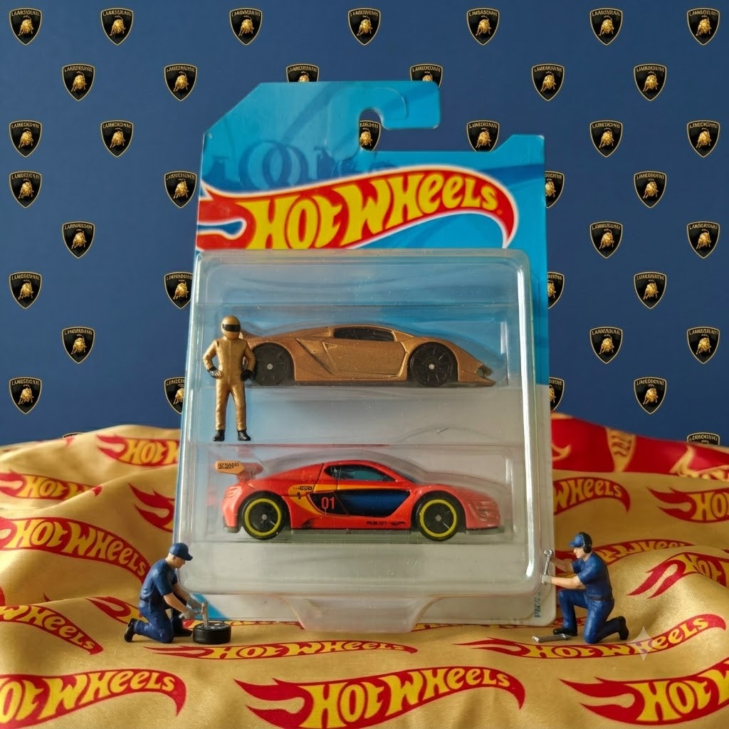 Hot Wheels - Lamborghini Renault Two Pack