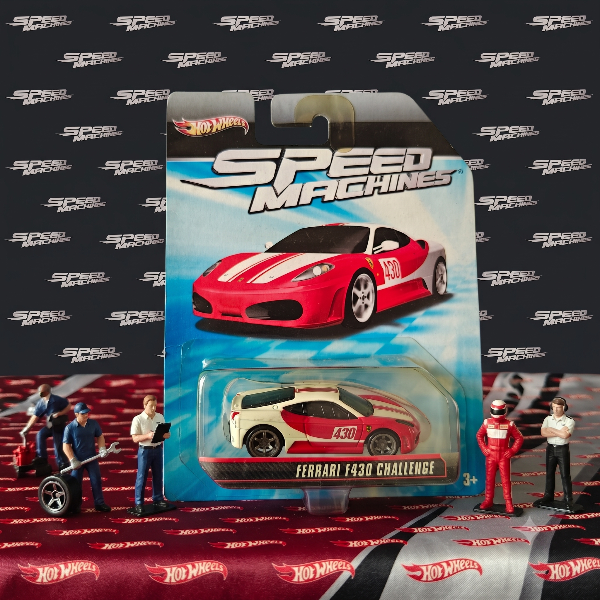 Hot Wheels - Speed Machines Ferrari F430 Challenge