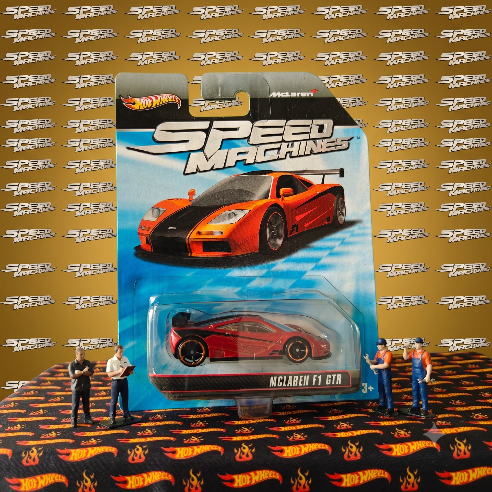 Hot Wheels - Speed Machines McLaren F1 GTR