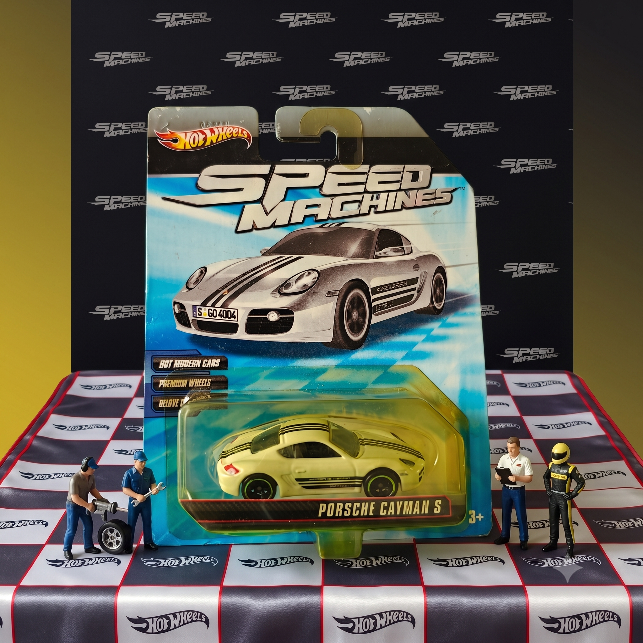 Hot Wheels - Speed Machines Porsche Cayman S Rare