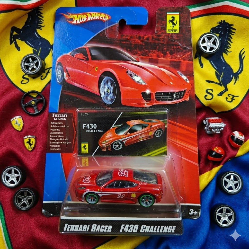 Hot Wheels Ferrari Racer F430 Challenge
