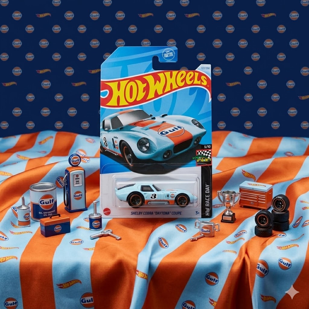 Hot Wheels | Shelby Cobra Daytona Coupe (Gulf)