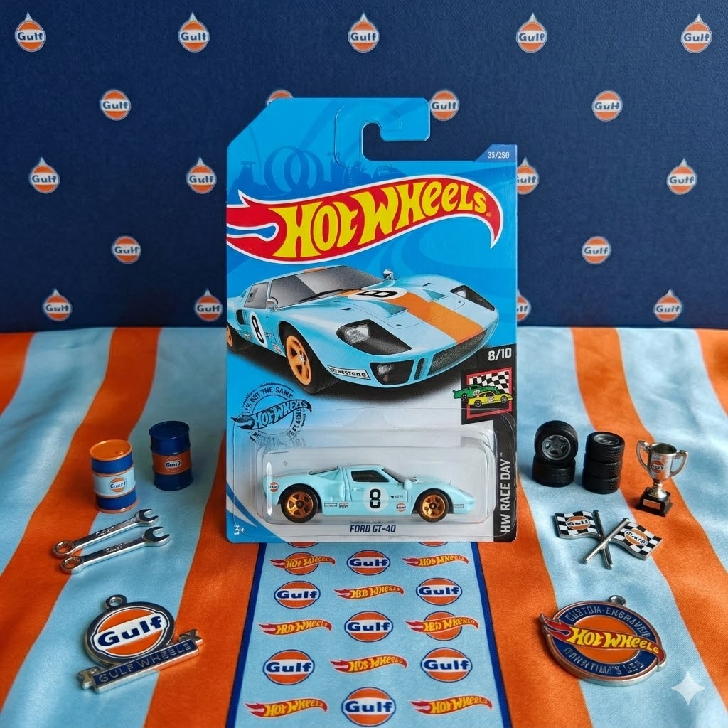 Hot Wheels | Ford GT-40 (Gulf)