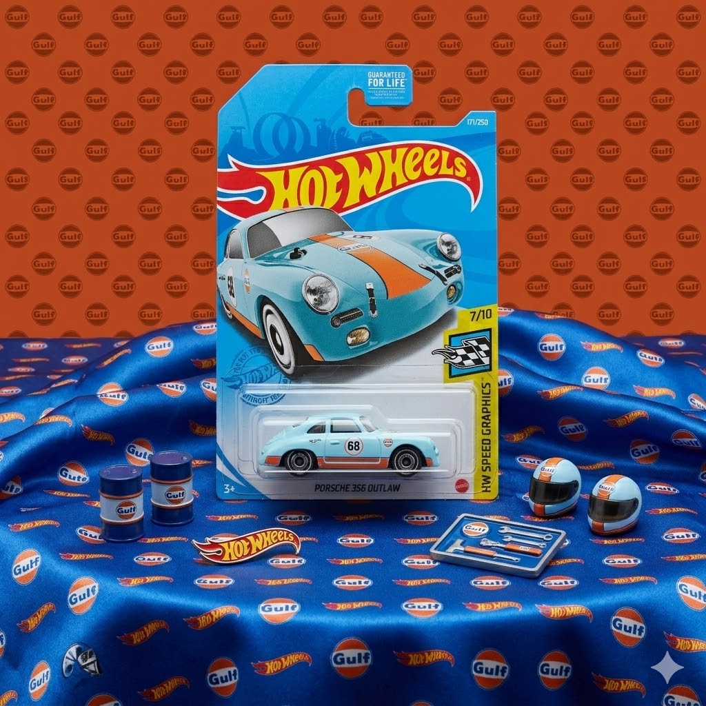 Hot Wheels | Porsche 356 Outlaw (Gulf)