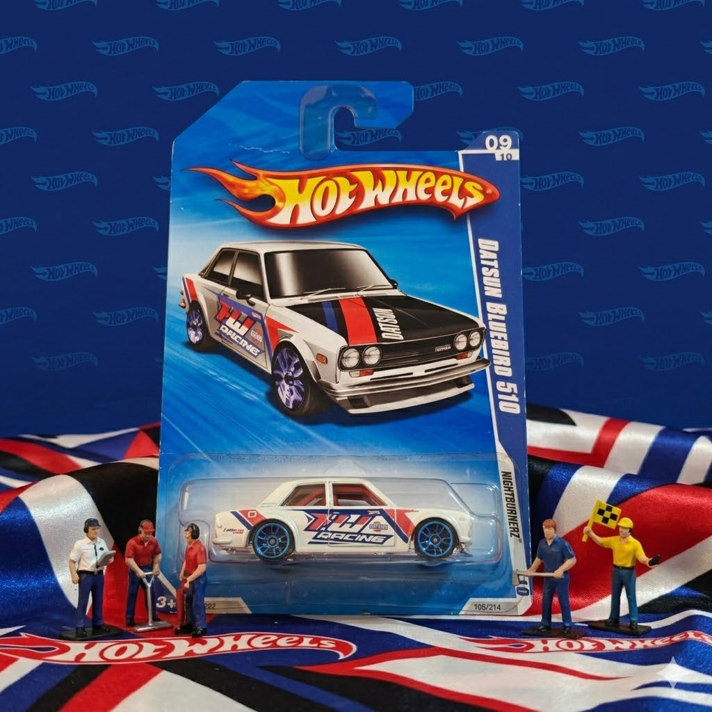 Hot Wheels Mainline Datsun Bluebird 510 Nightburnerz