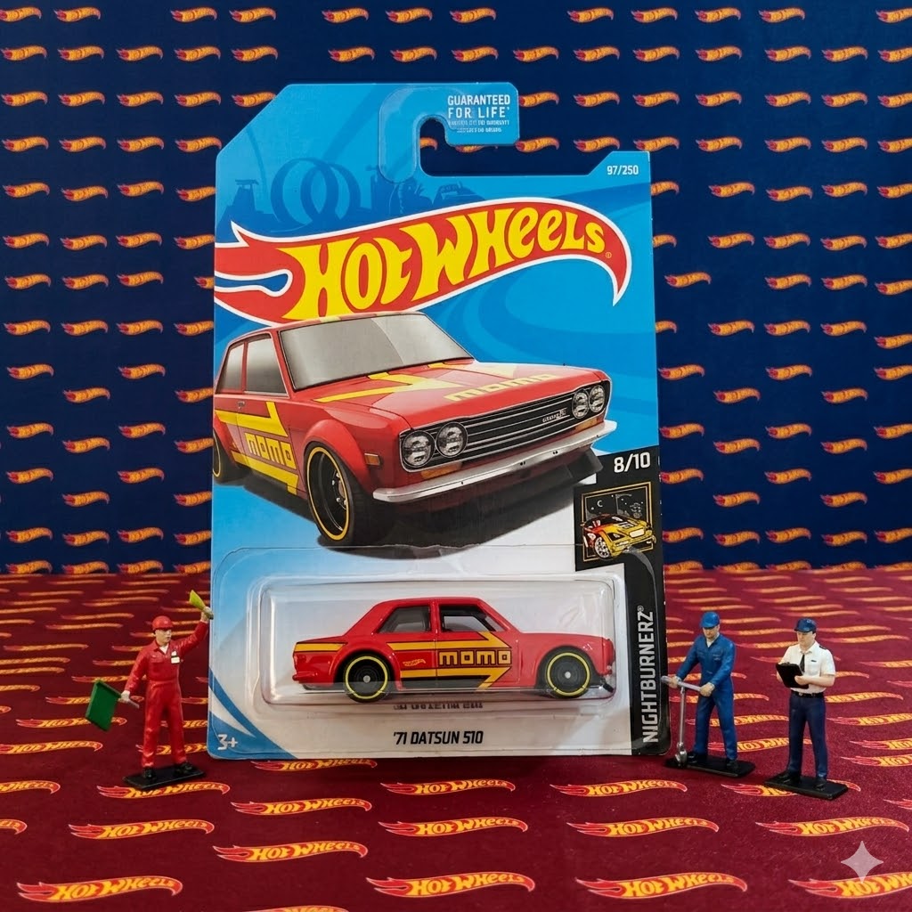 Hot Wheels Mainline Datsun Bluebird 510 Momo