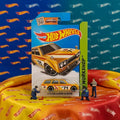 Hot Wheels Mainline 71 Datsun Bluebird 510 Wagon HW Workshop Yellow