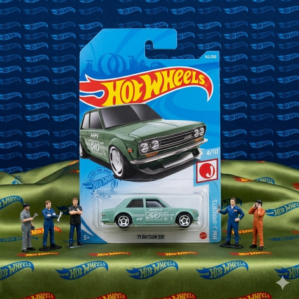 Hot Wheels Mainline Datsun Bluebird 510 HW Imports
