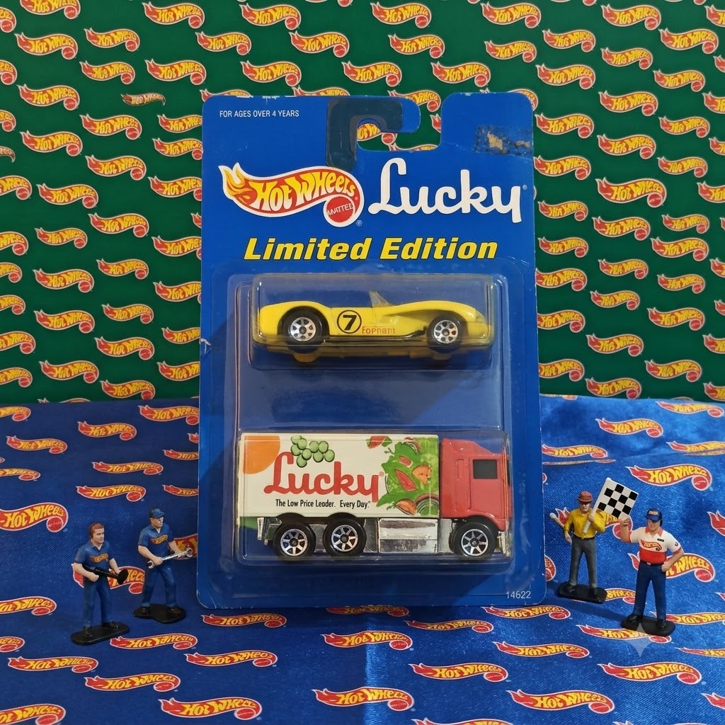 Hot Wheels Mainline Anniversary Ferrari 2 Pack - Lucky