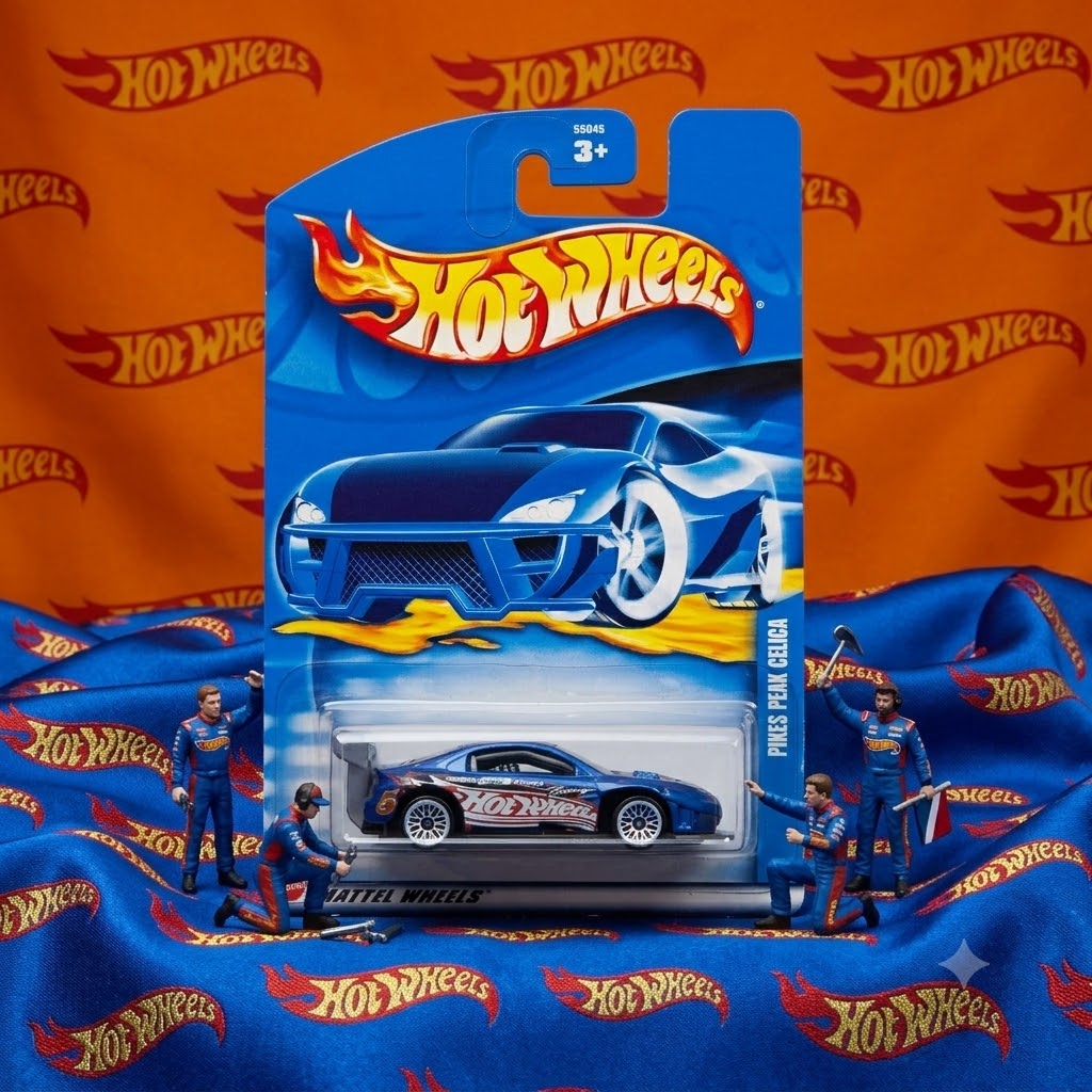 Hot Wheels Mainline Pikes Peak Celica Blue