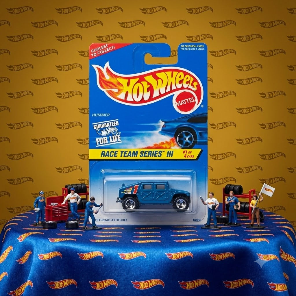 Hot Wheels Mainline Hummer Blue