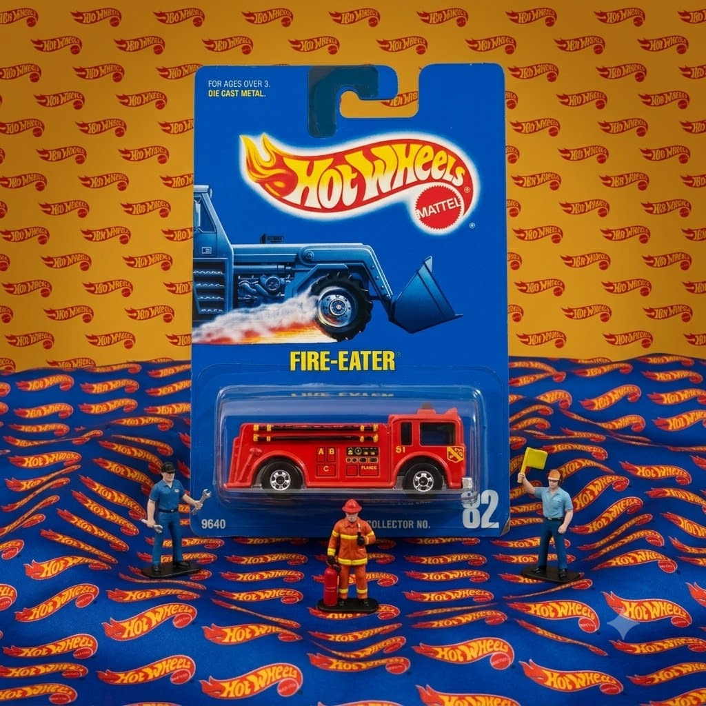 Hot Wheels Mainline Fire Eater Red