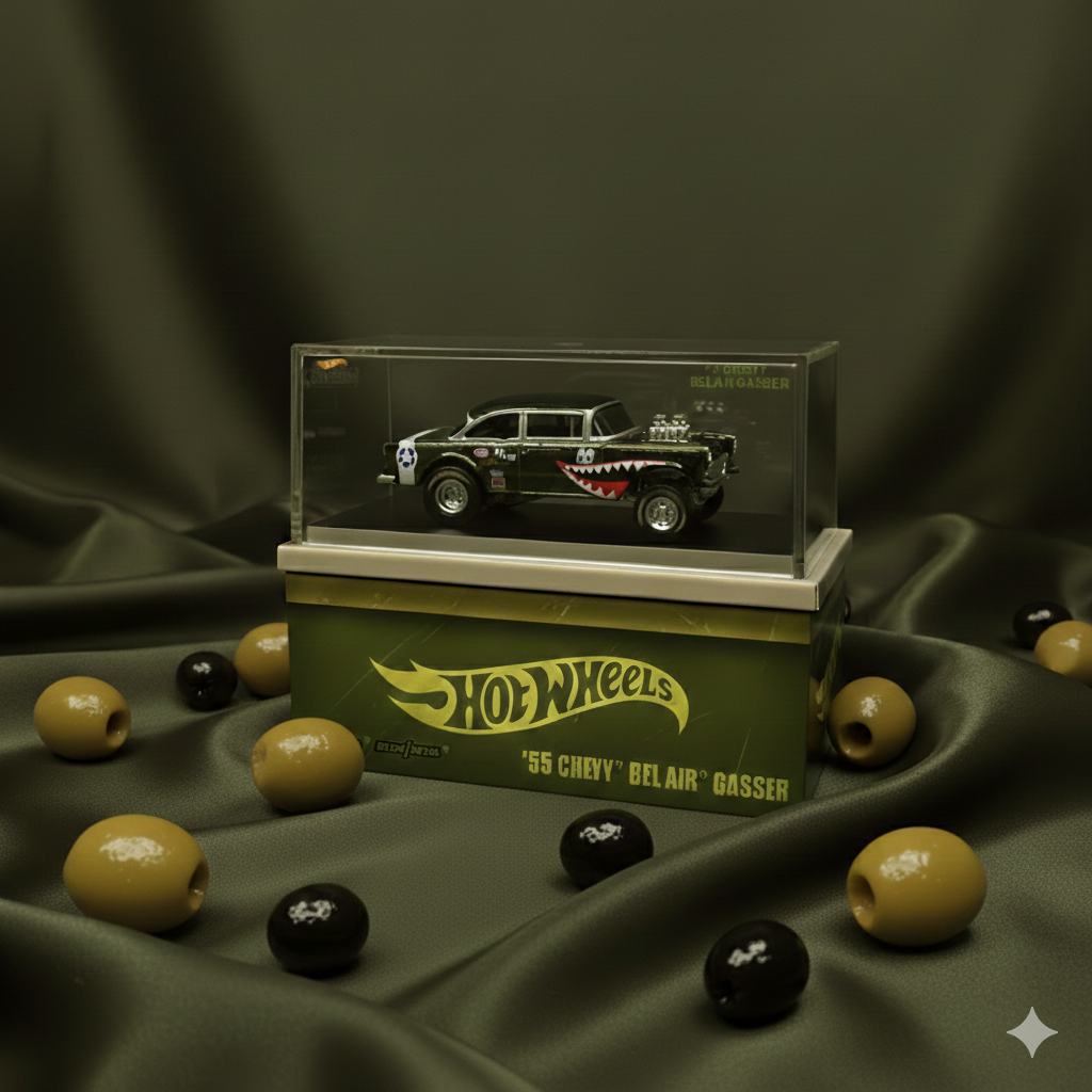 Hot Wheels | Flying Tiger - 55 Chevy Bel Air Gasser