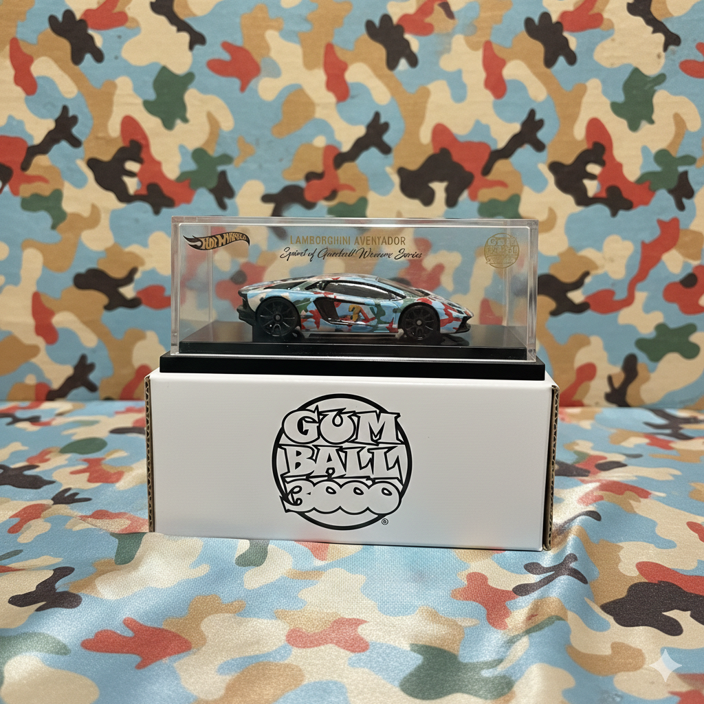 Hot Wheels x GUMBALL 3000 | Lamborghini Aventador