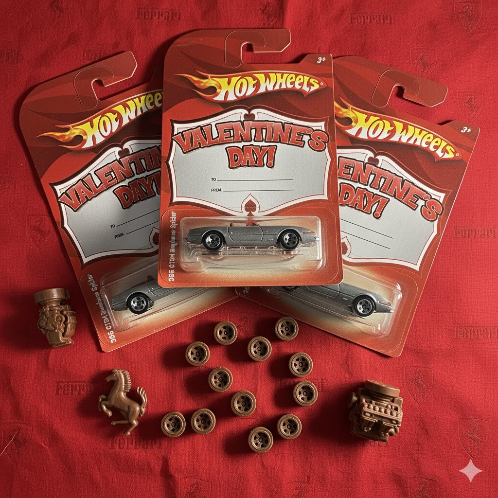 Hot Wheels | Premium - Ferrari 365 GTS4 (Daytona Spider) Set of 3