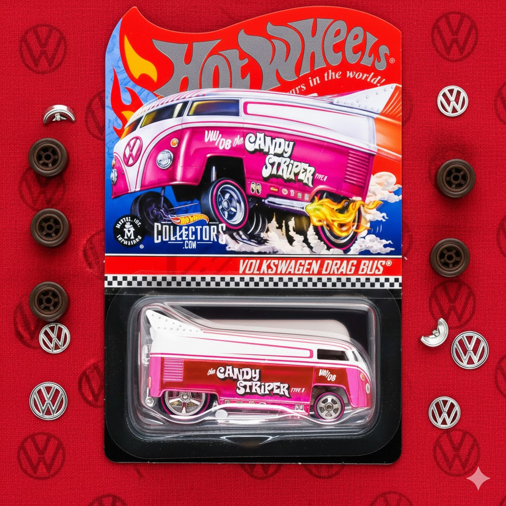 Hot Wheels | RLC - Volkswagen Drag Bus (Pink)