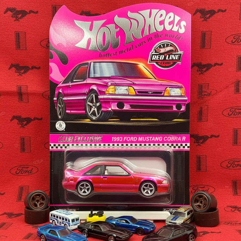 Hot Wheels | 1993 Ford Mustang Cobra R (Pink)