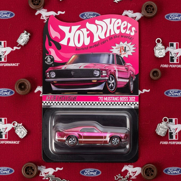 Hot Wheels | RLC - 70 Mustang Boss 302 (Pink) – Collectovan