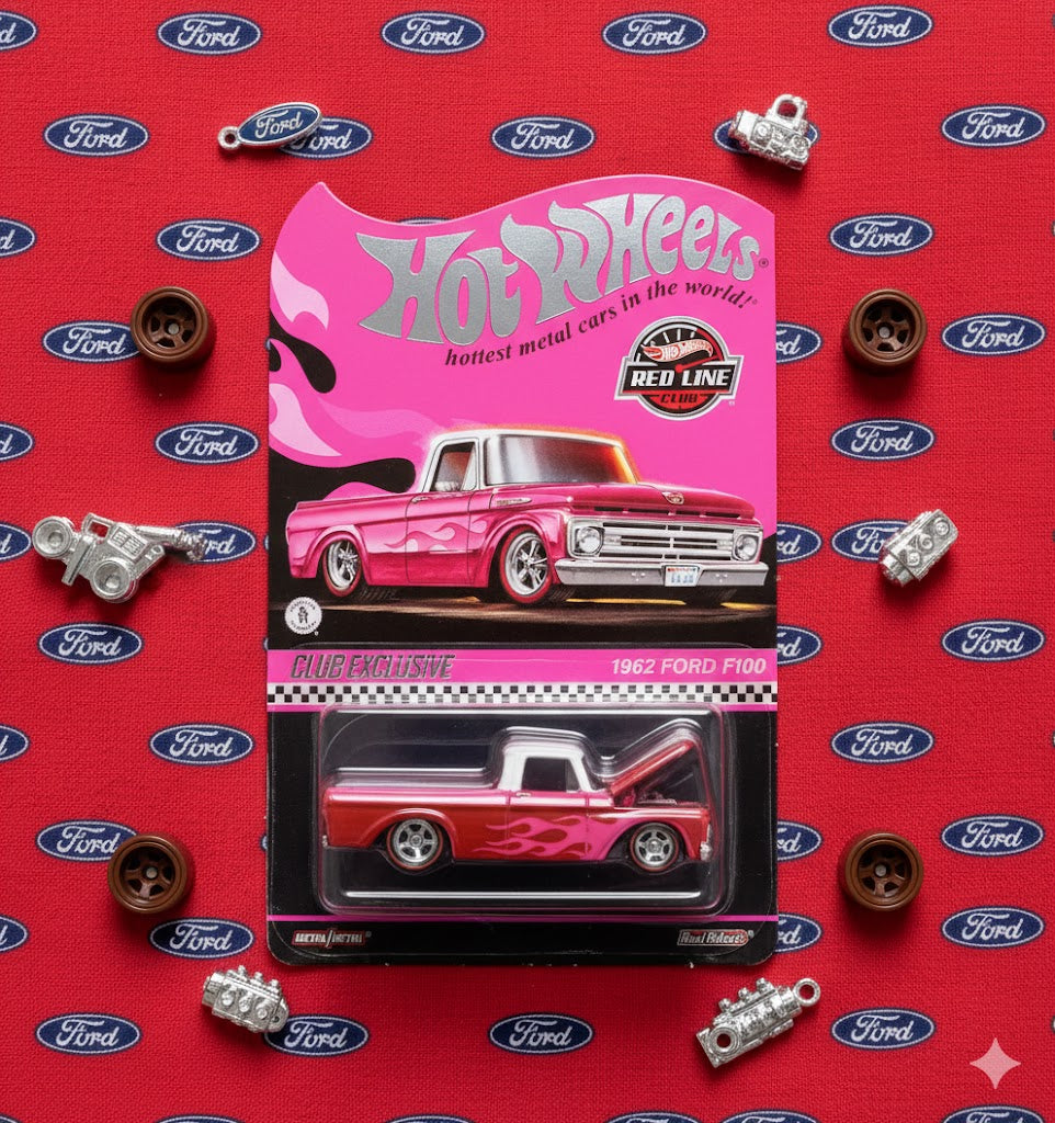 Hot Wheels | RLC - 1962 Ford F100 (Pink)