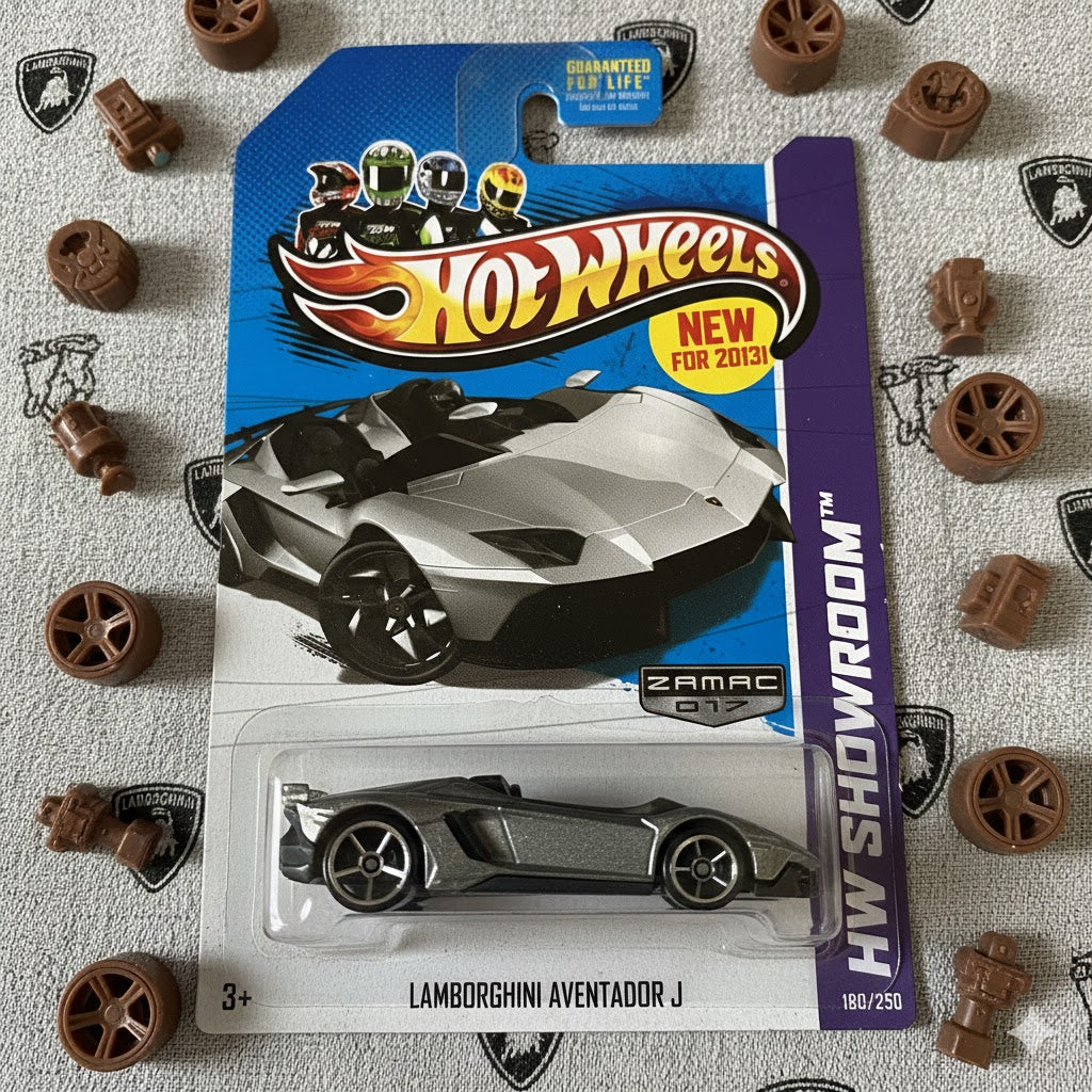 Hot Wheels | Mainline - Lamborghini Aventador (Zamac)