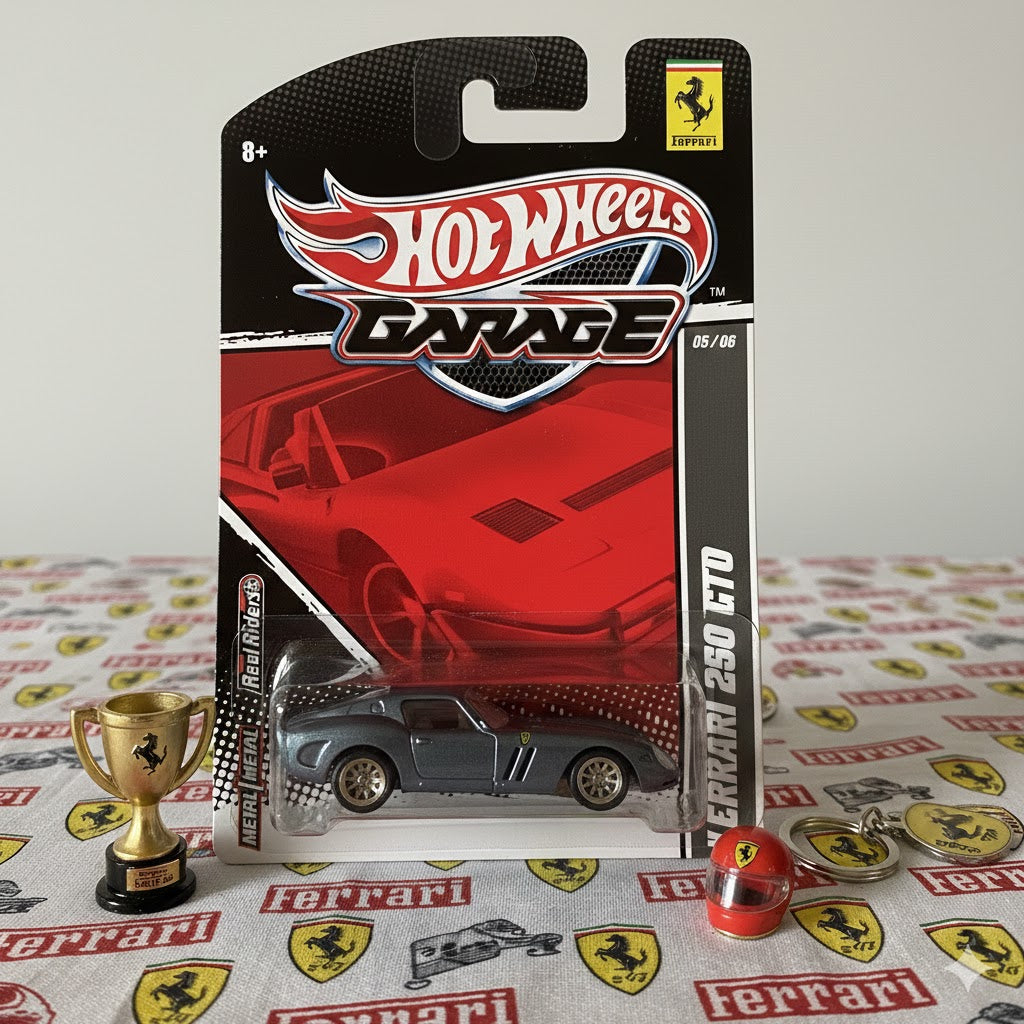 Hot Wheels | Garage - Ferrari 250 GTO (Grey) – Collectovan