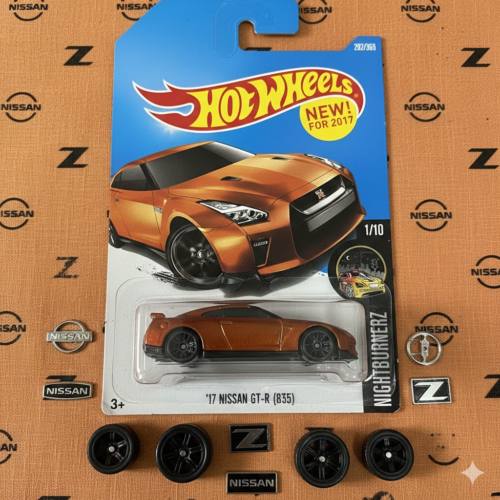 Hot Wheels | Mainline - 17 Nissan GT-R (R35)