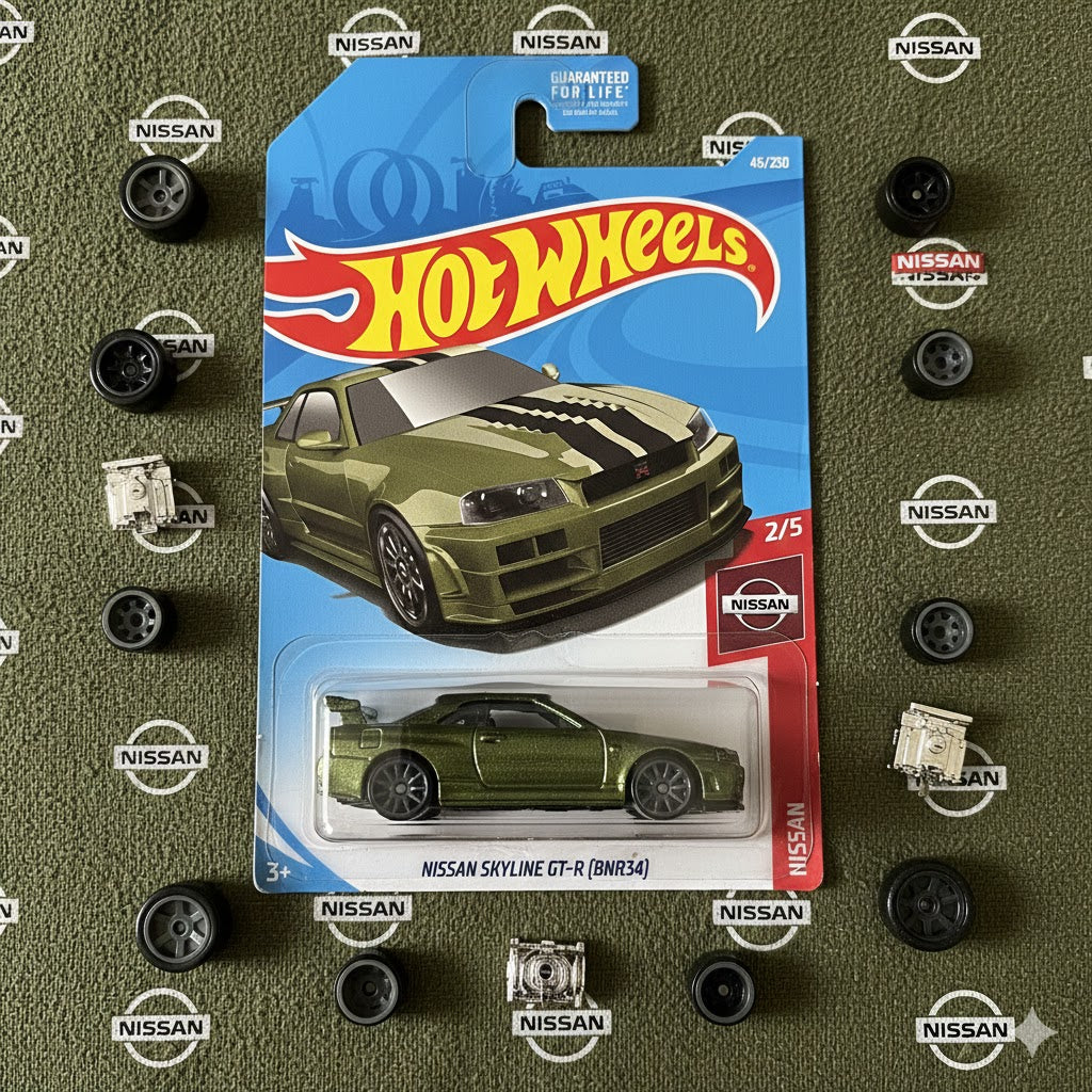 Hot Wheels | Mainline - Nissan Skyline GT-R (BNR34)